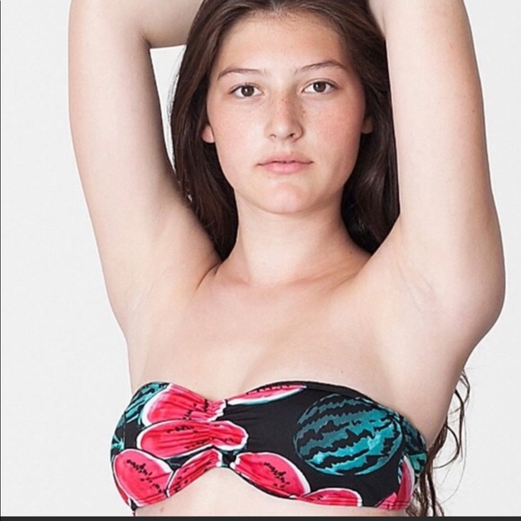 American Apparel Other - American Apparel Watermelon Bandeau Bikini Top